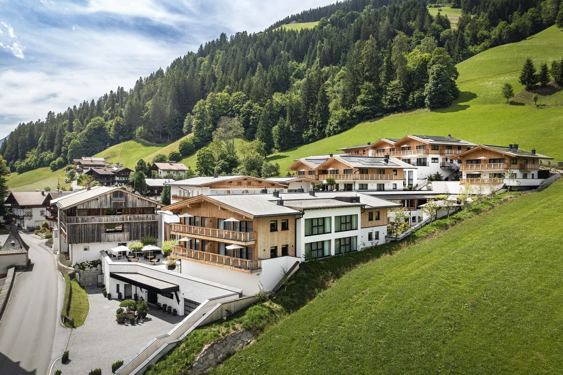 Aussenansicht des Mount Med Resort in Oberau, Wildschönau (© Mount Med Resort)